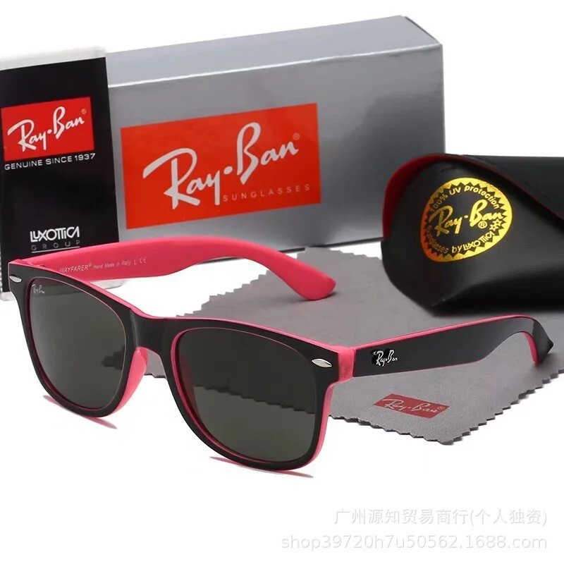 Other Square-Frame Acetate Sunglasses Black Pink