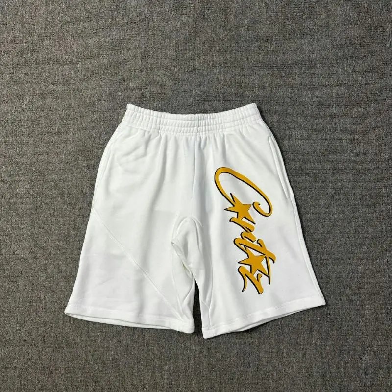 Corteiz Alcatraz Sweat Shorts Logo White