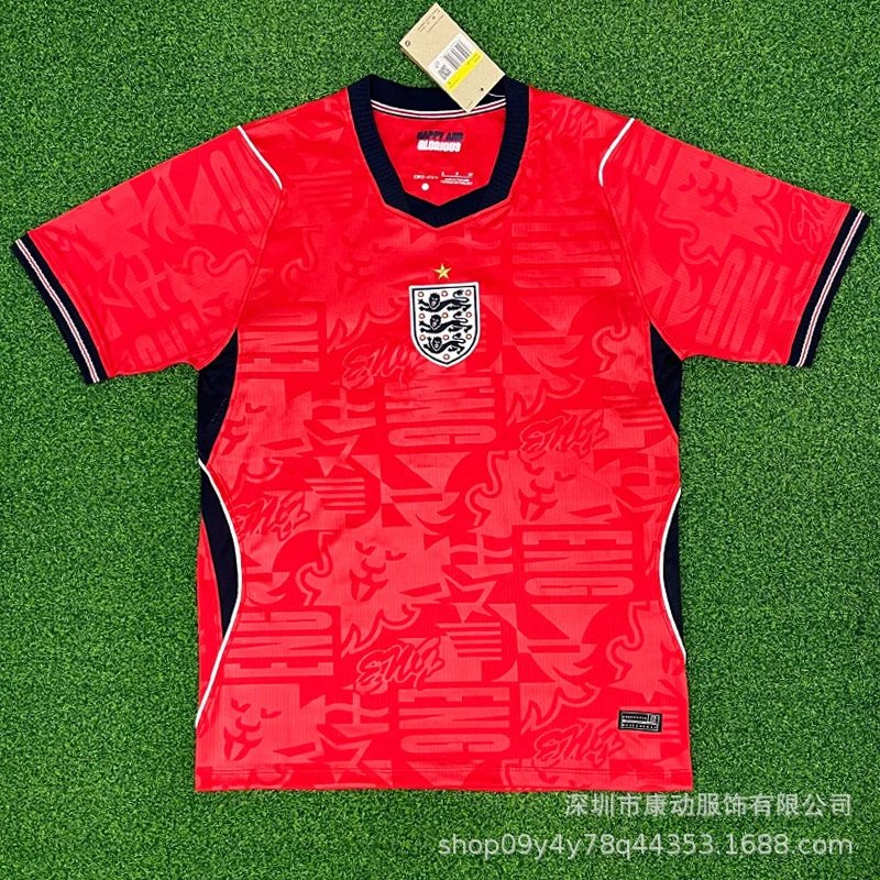 Nike x England 2024 Pre-Match Jersey Red