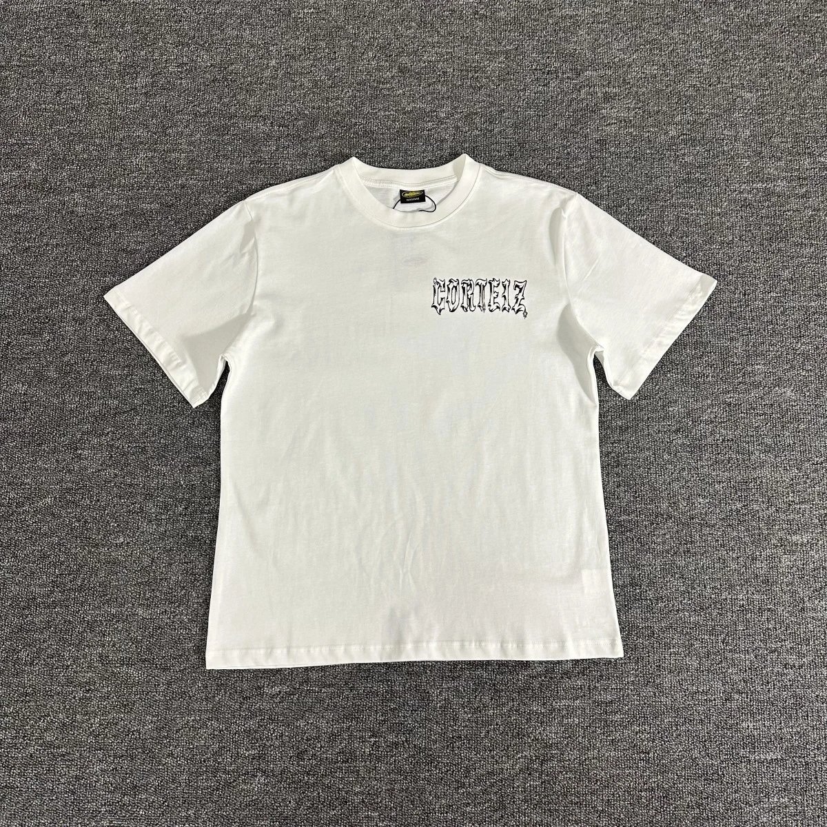 Corteiz Gothic Tee White