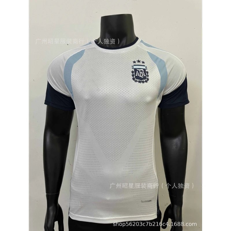 Argentina 2026 Training Jersey White Navy Blue