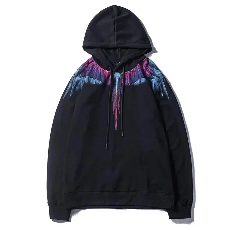 Marcelo Burlon Wings Print Hoodies and Sweatshirt product photo 2