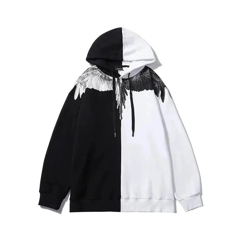 Marcelo Burlon Wings Print Hoodies and Sweatshirt product photo 3