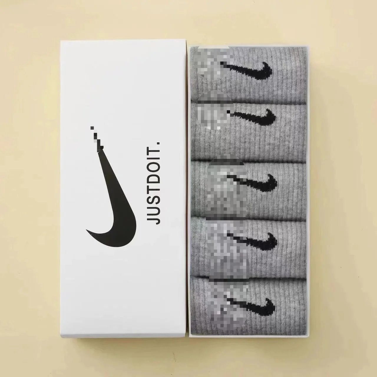 5 pairs [gray+gray+gray+gray+gray+gray]