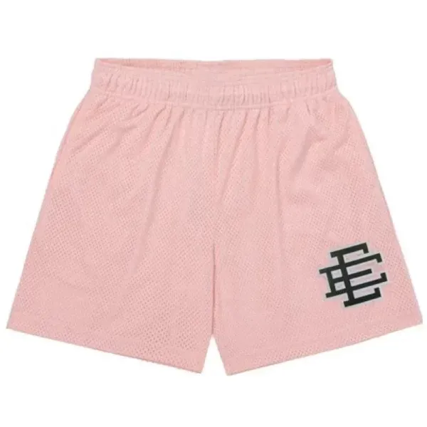 Multicolor Camo Print Shorts with Monogram Logo - 16