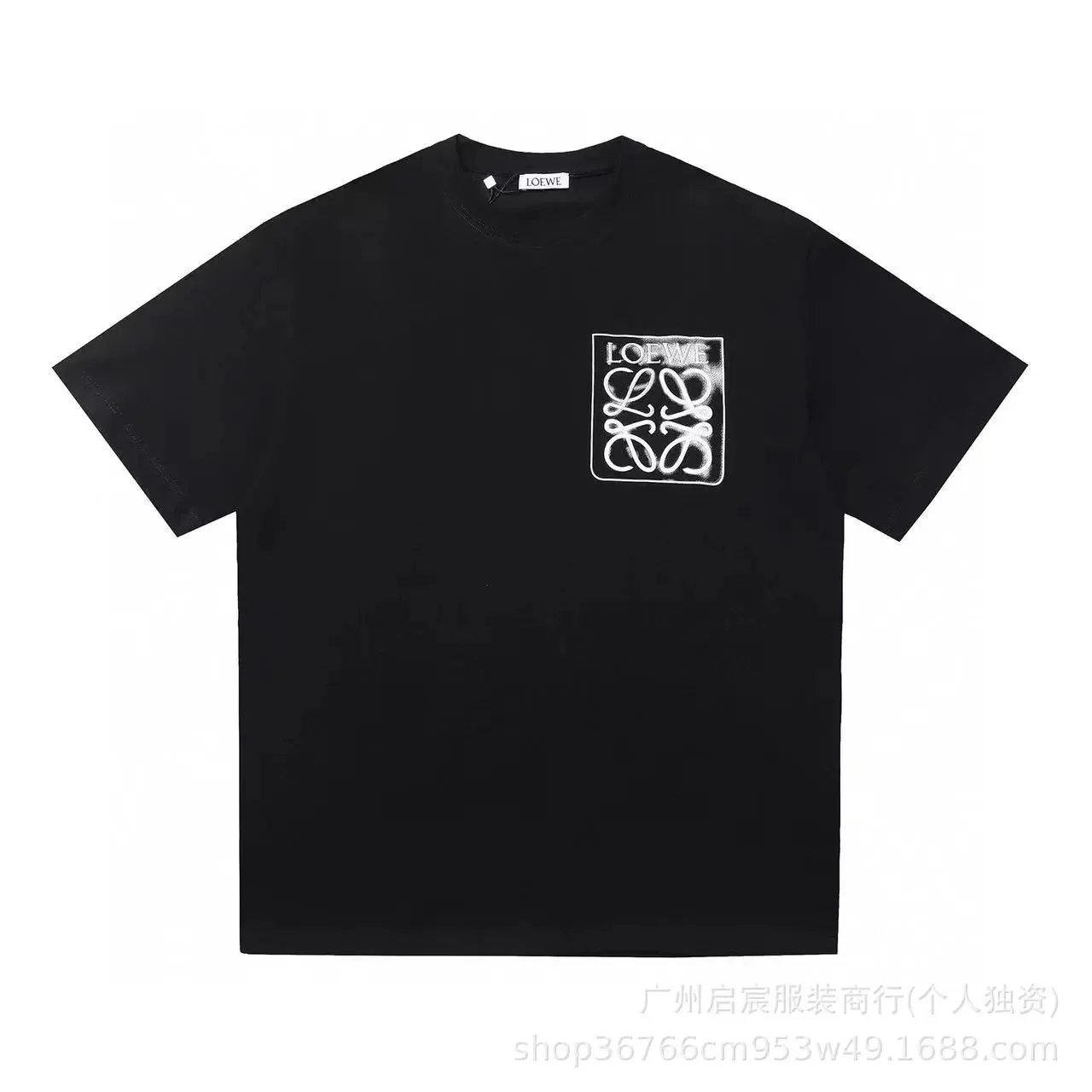 A005 Embroidered Black