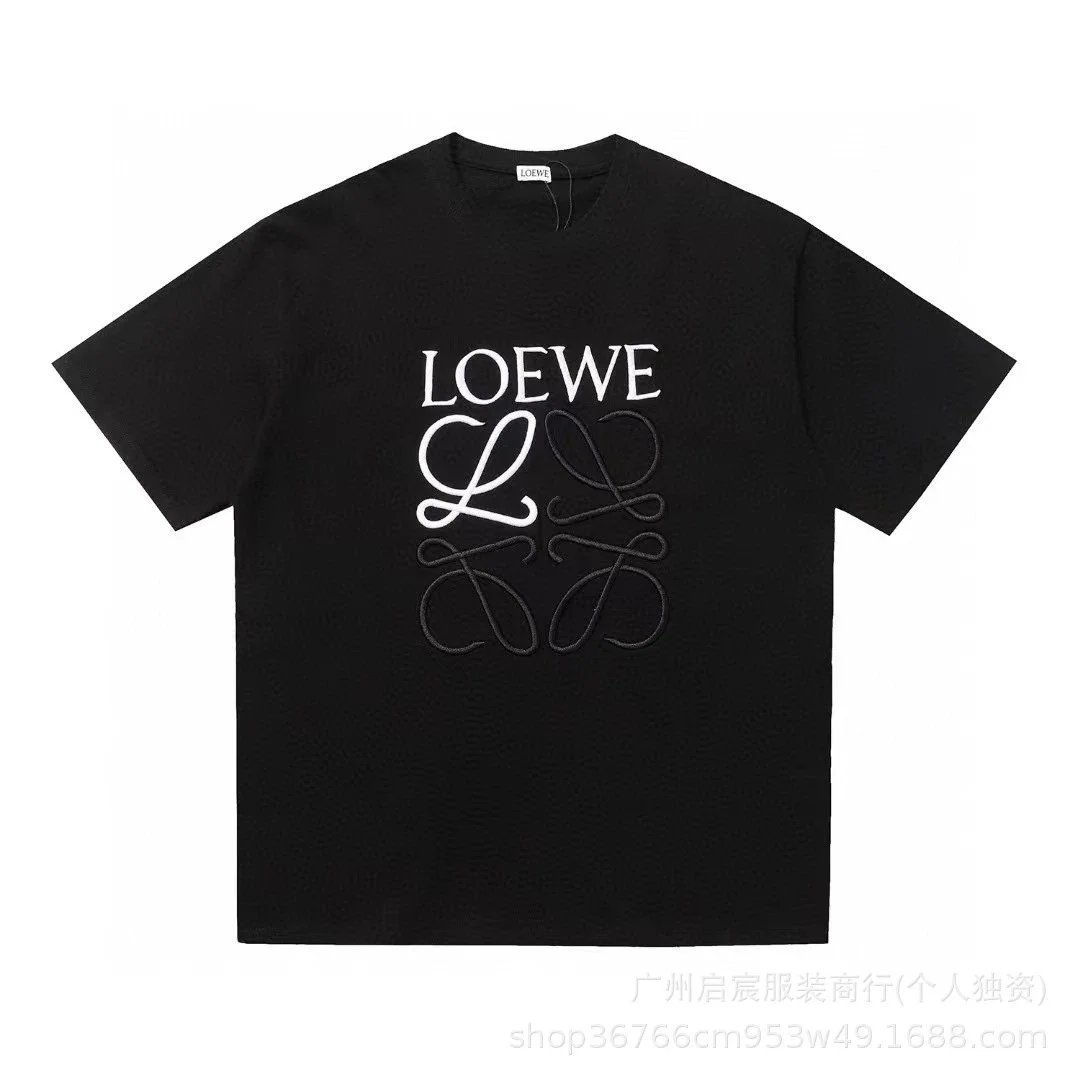 A014 Embroidered Black
