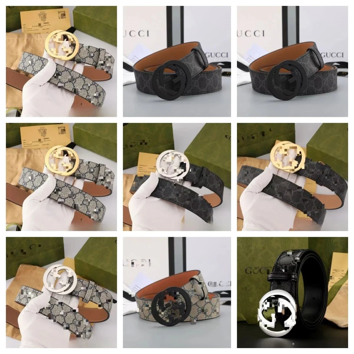 Fashion Belt (No Box) (052) [WA+852 46803097]