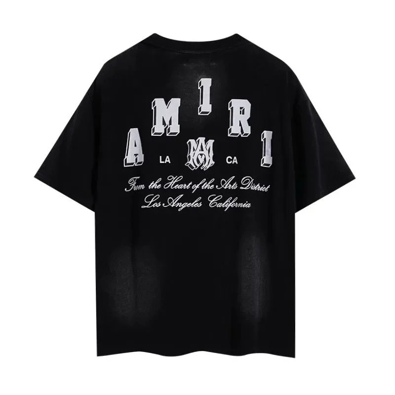 Amiri Number 22 Graphic Jersey Black T-Shirt - 12