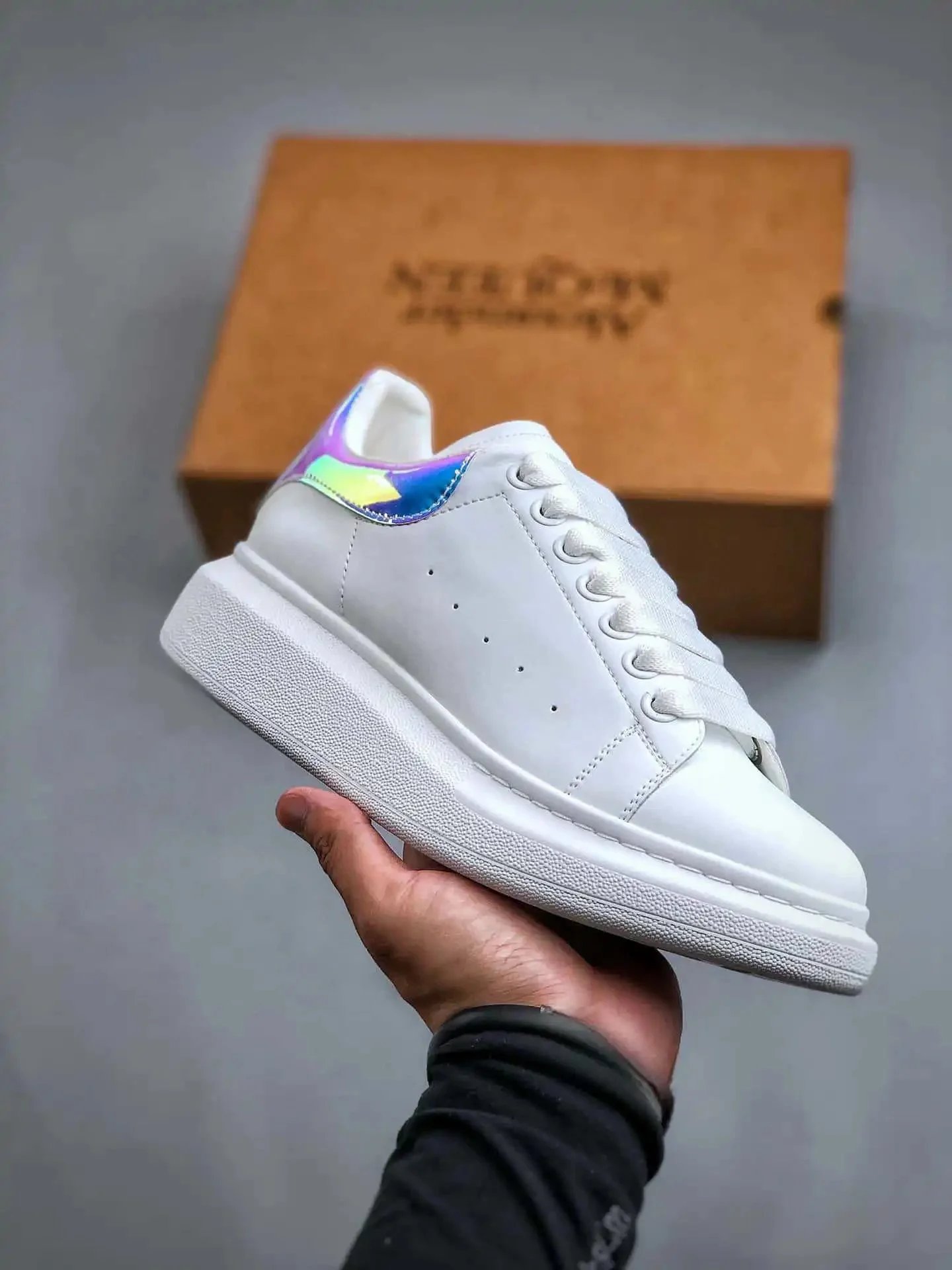 T-004 White Sneaker Spring Running Shoes photo 4