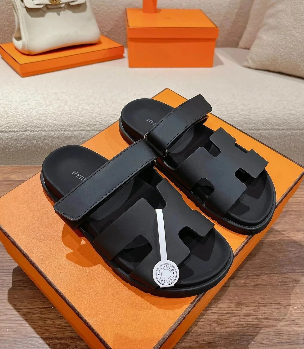H sandals and slippers