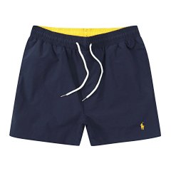 Men's beach pants with quarter zip tie contrasting shorts, casual and fashionable wave pants, men's straight leg summer sports pants trend