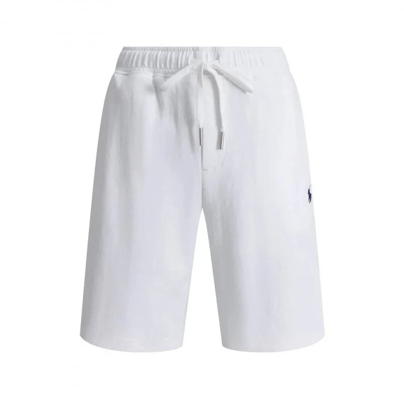 Shorts white black logo