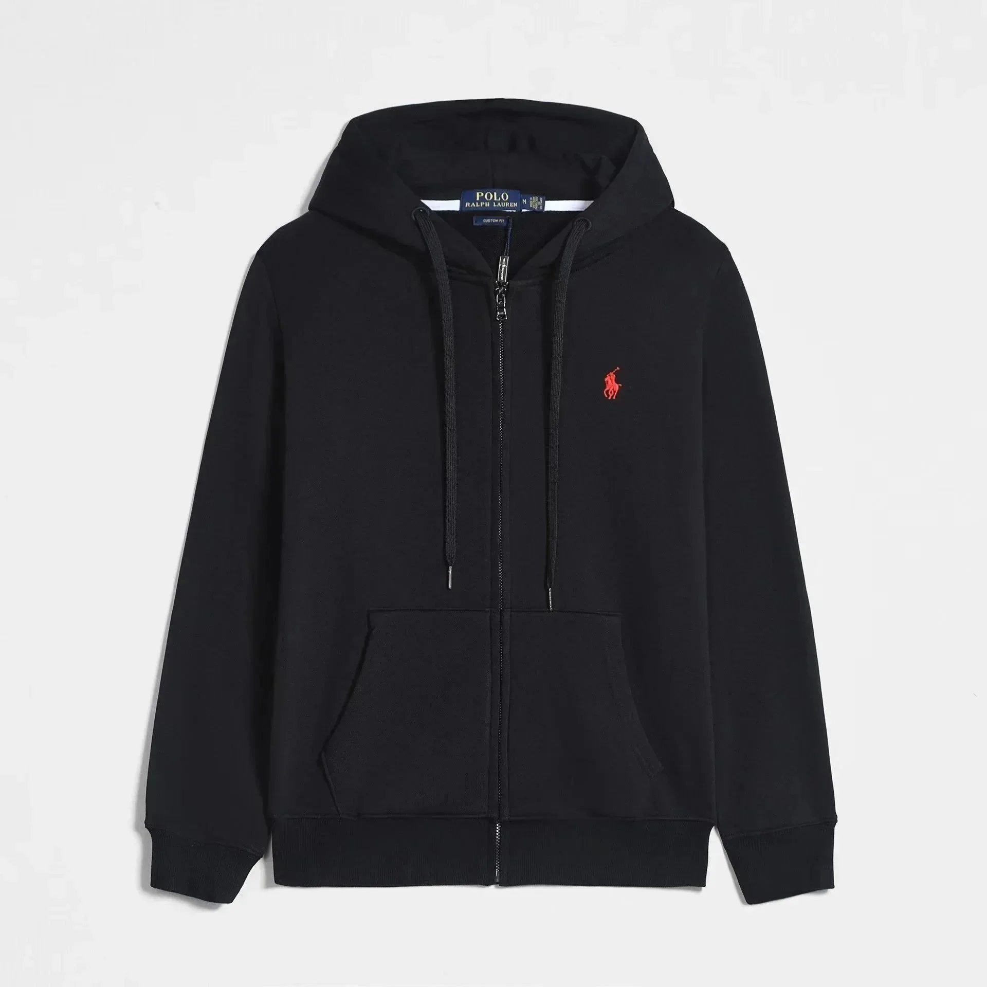 Zipper black (red label)