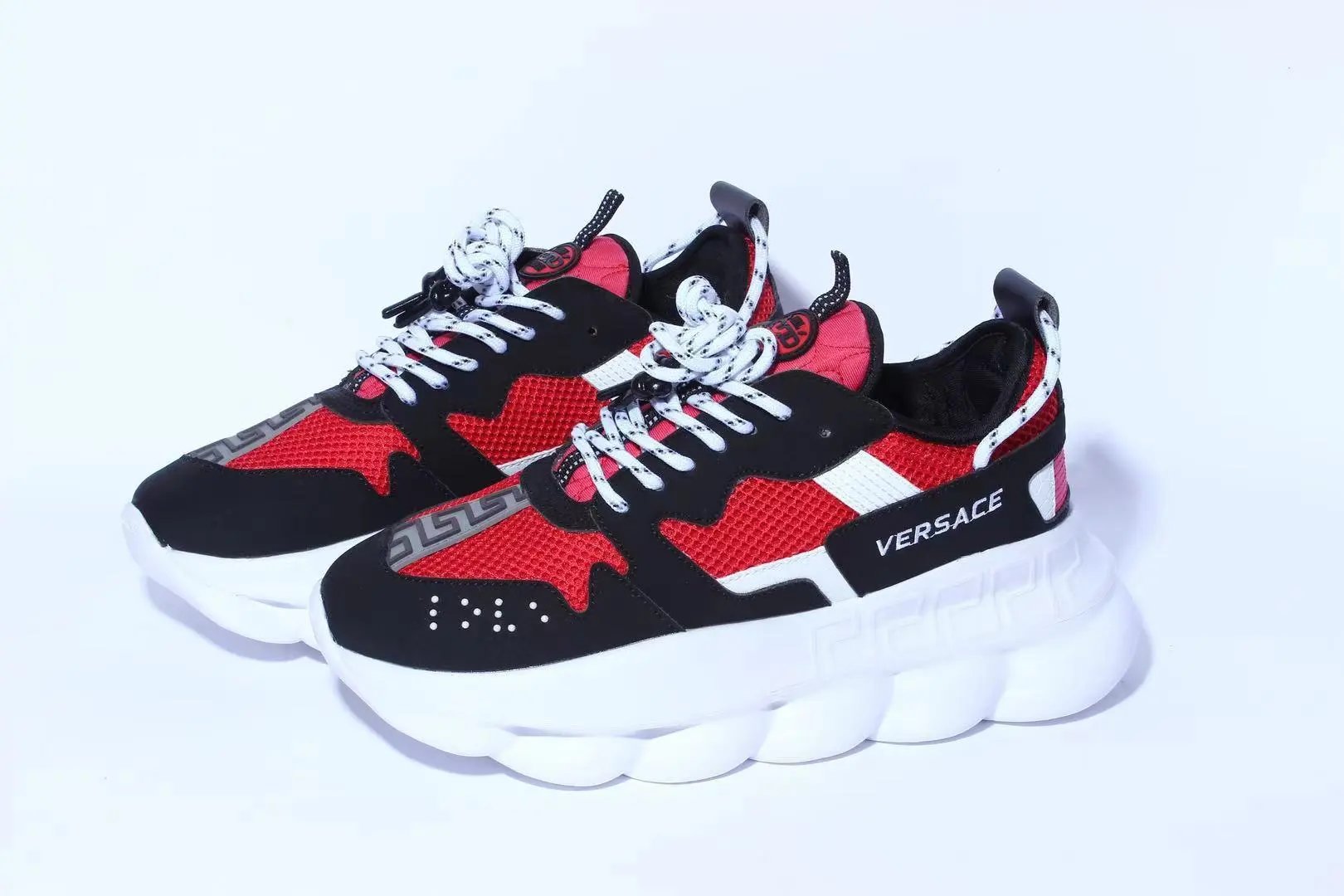 red and black