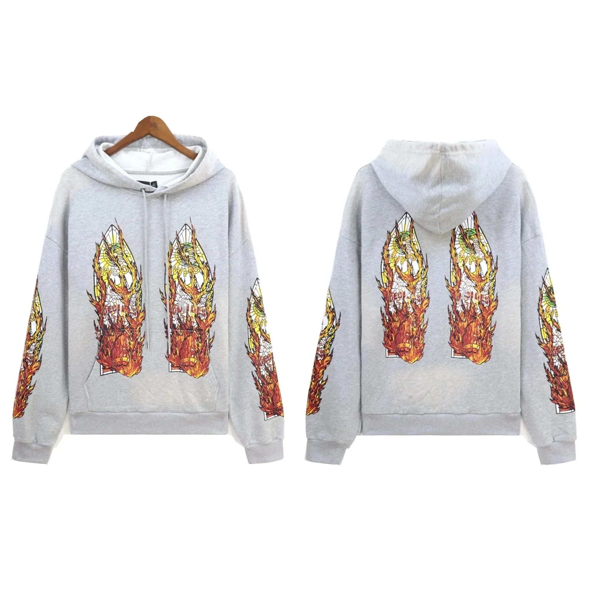 Stussy Flames Gray H