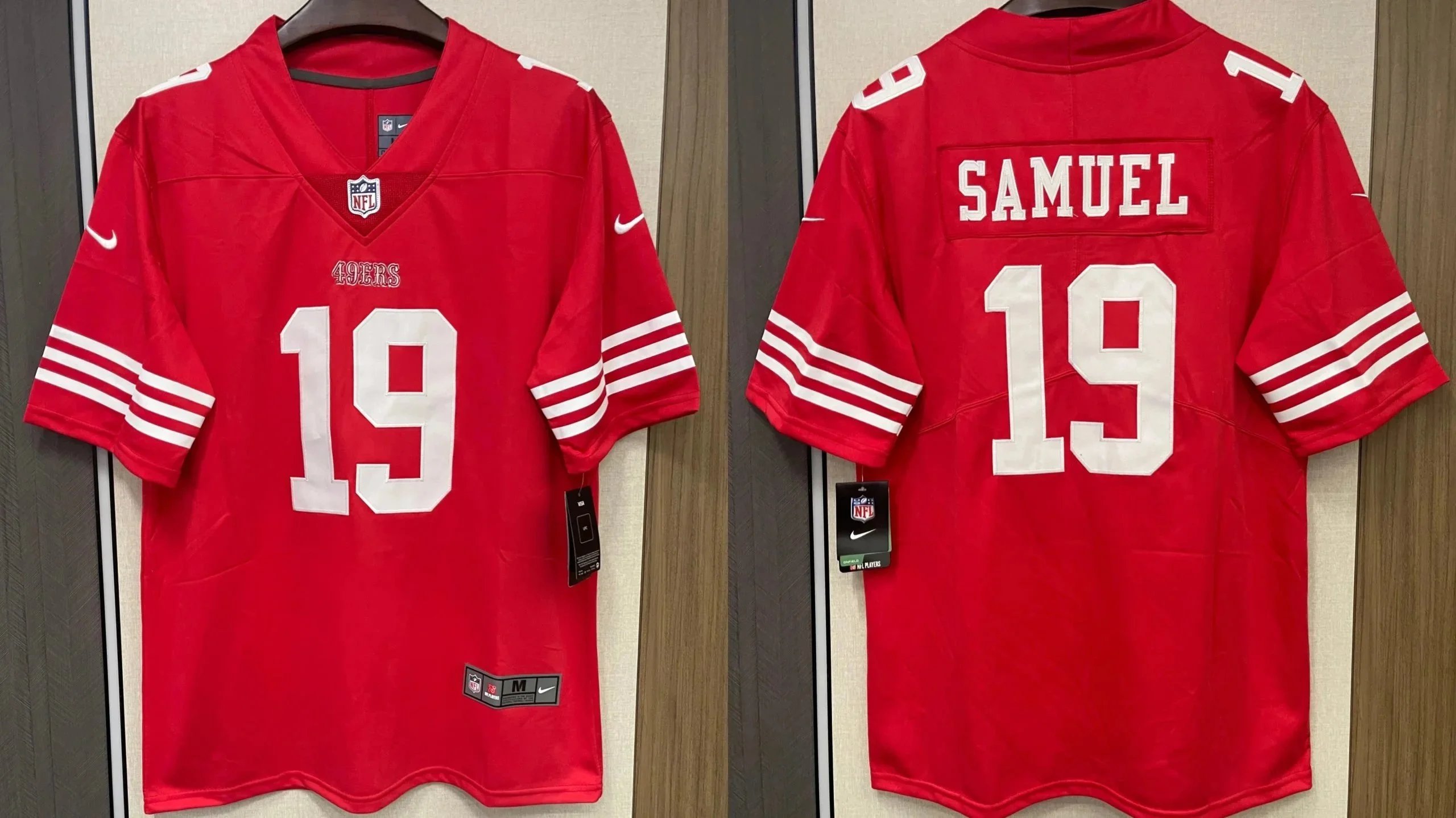 Nike San Francisco 49ers Deebo Samuel Jersey — Red product photo 2