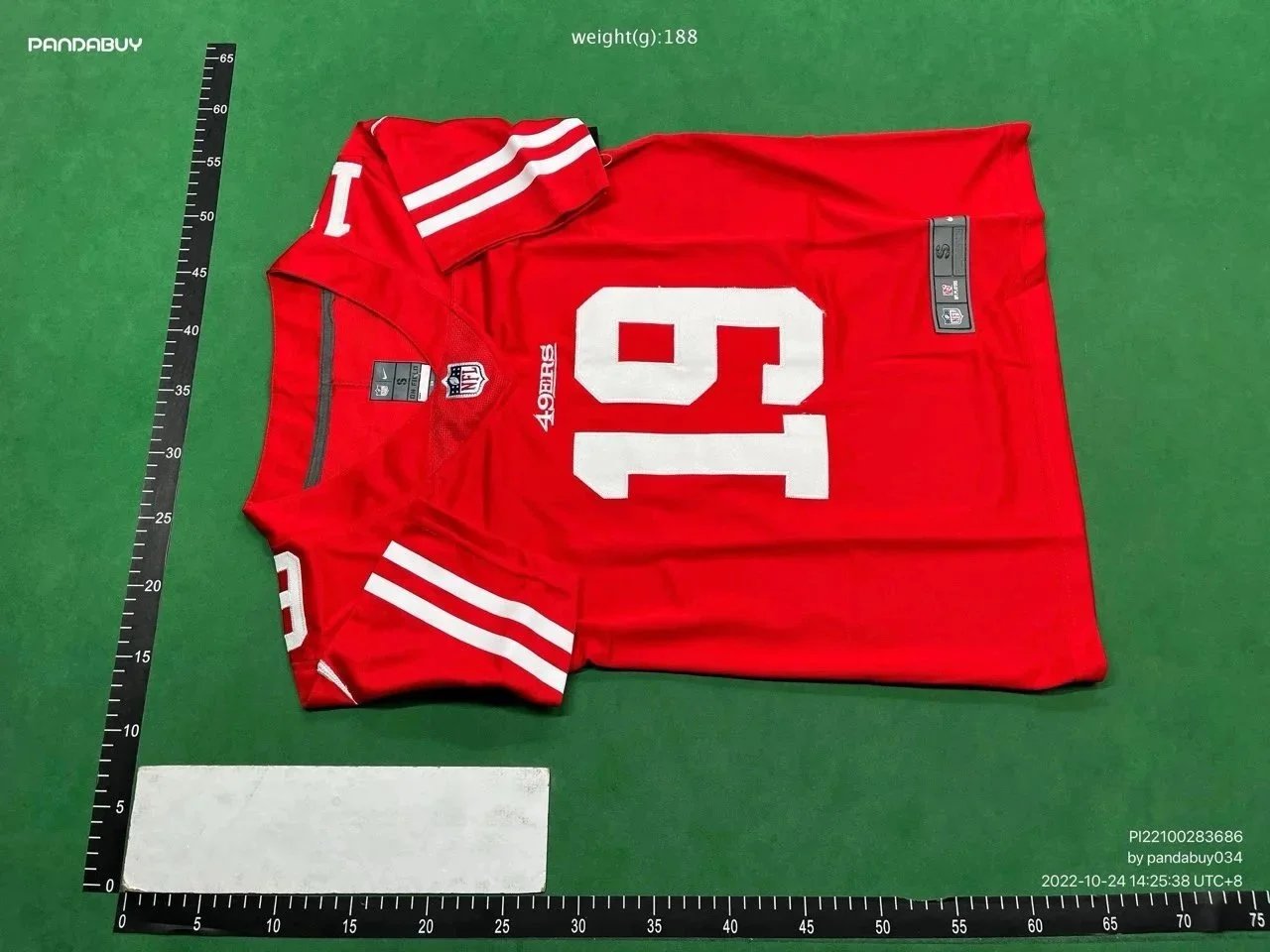 Nike San Francisco 49ers Deebo Samuel Jersey — Red product photo 4