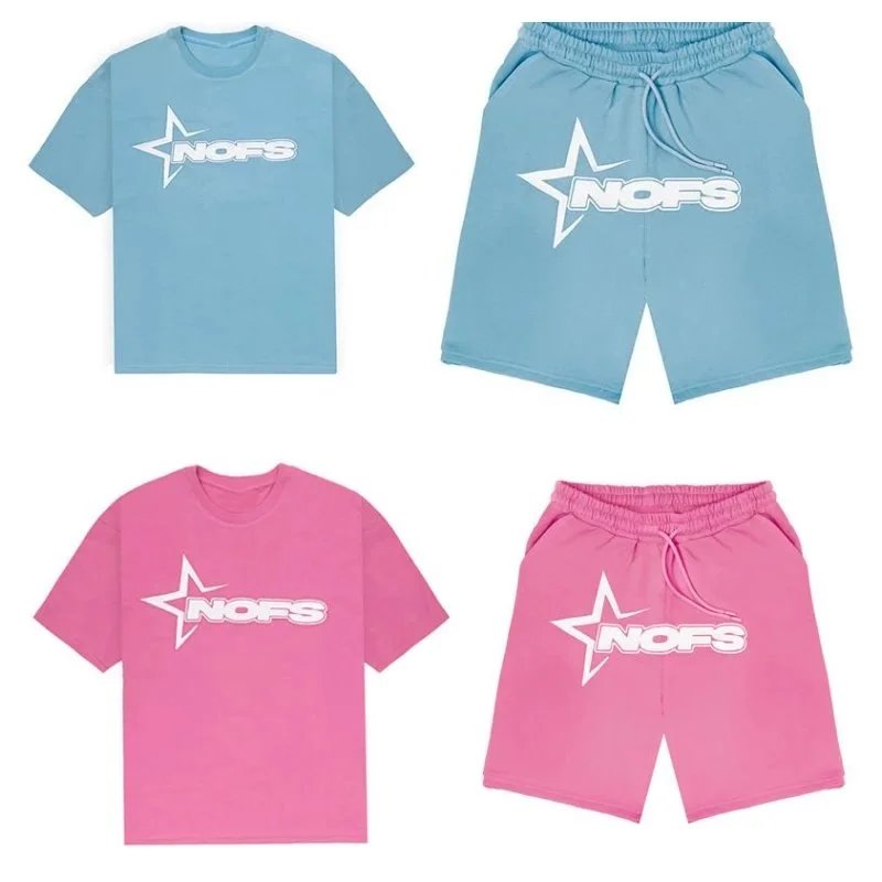 NOFS Star Logo T-Shirt and Shorts