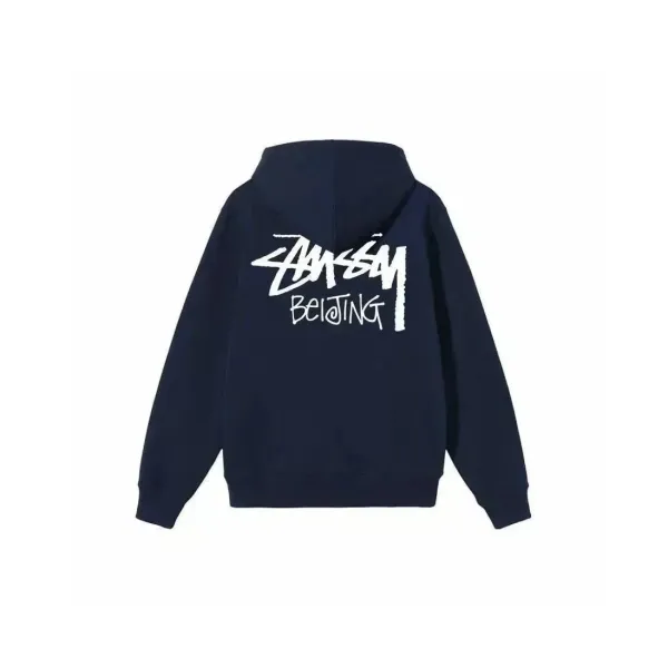 Stüssy Designs USA Graphic Hoodie Black - 7