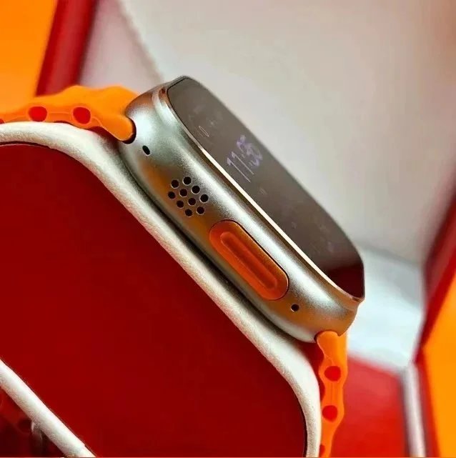 Apple Watch Ultra with Orange Ocean Band product photo 4