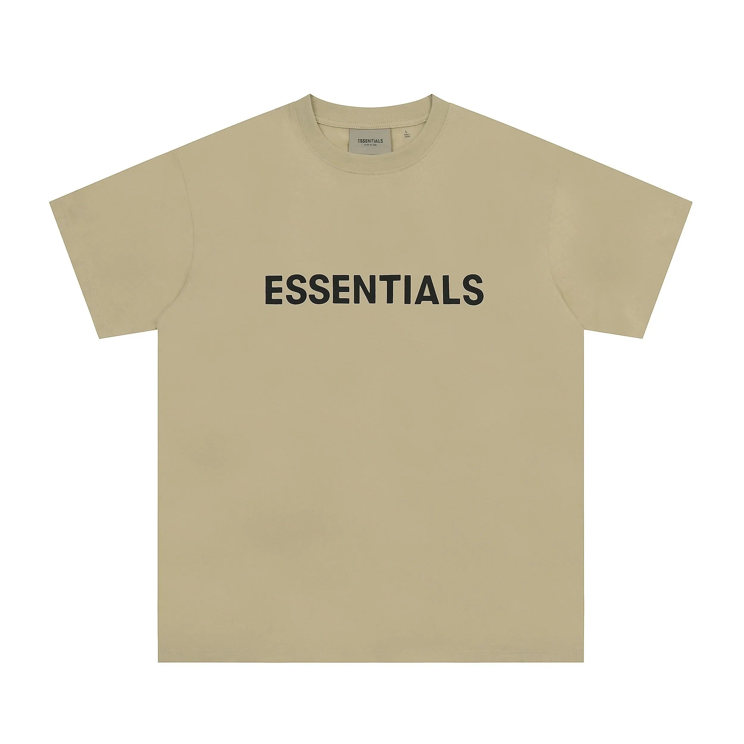 Fear of God Essentials T-shirt Logo Khaki