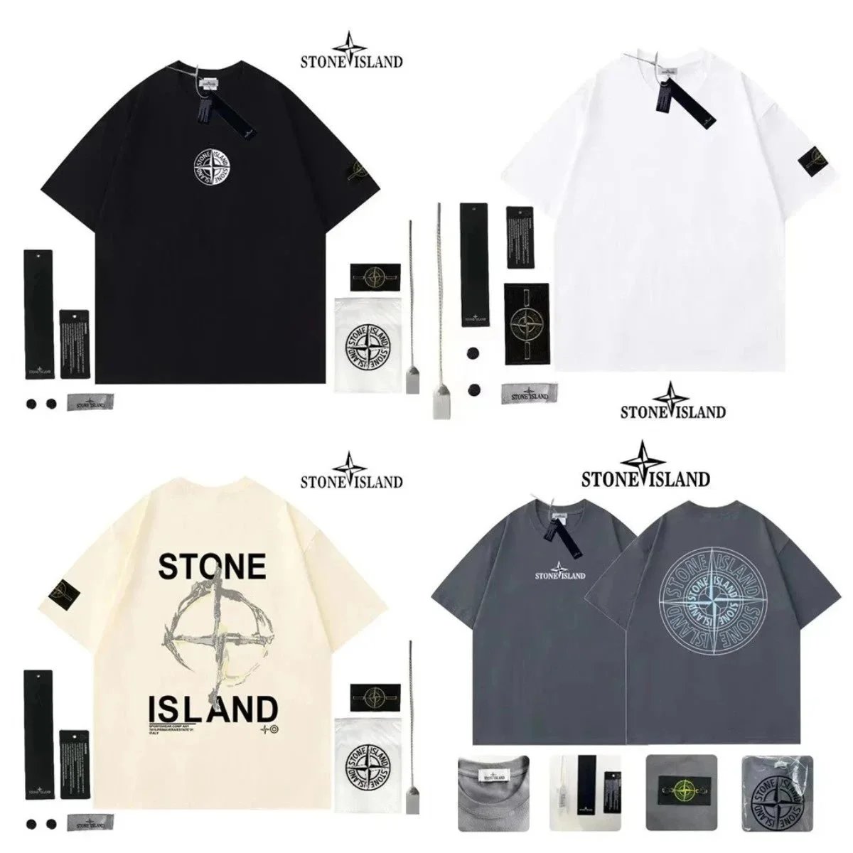Stone Island Relaxed-Fit Casual T-Shirt — 04YHH41