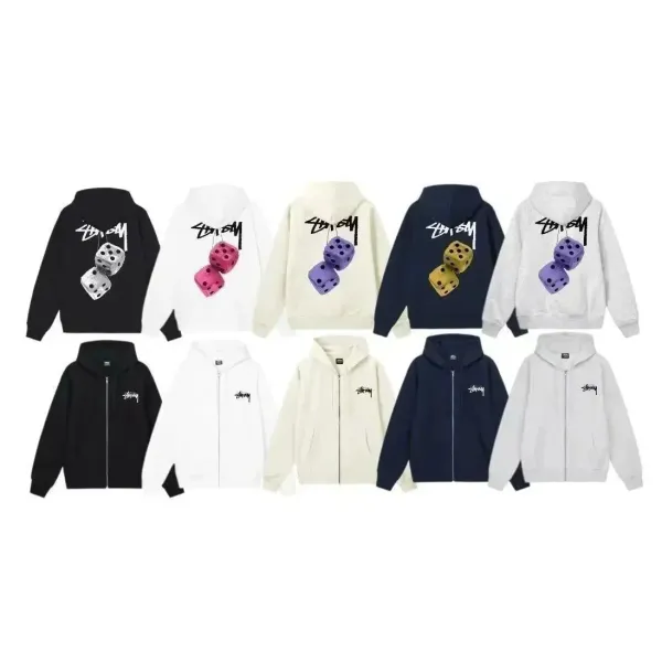 Stüssy Designs USA Graphic Hoodie Black - 8