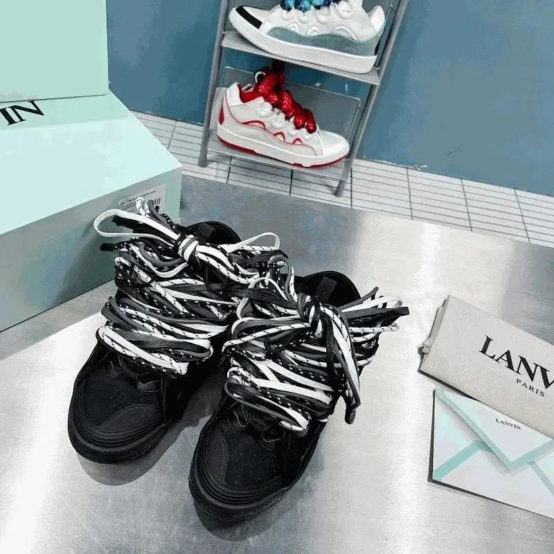 Lanvin Curb Sneakers