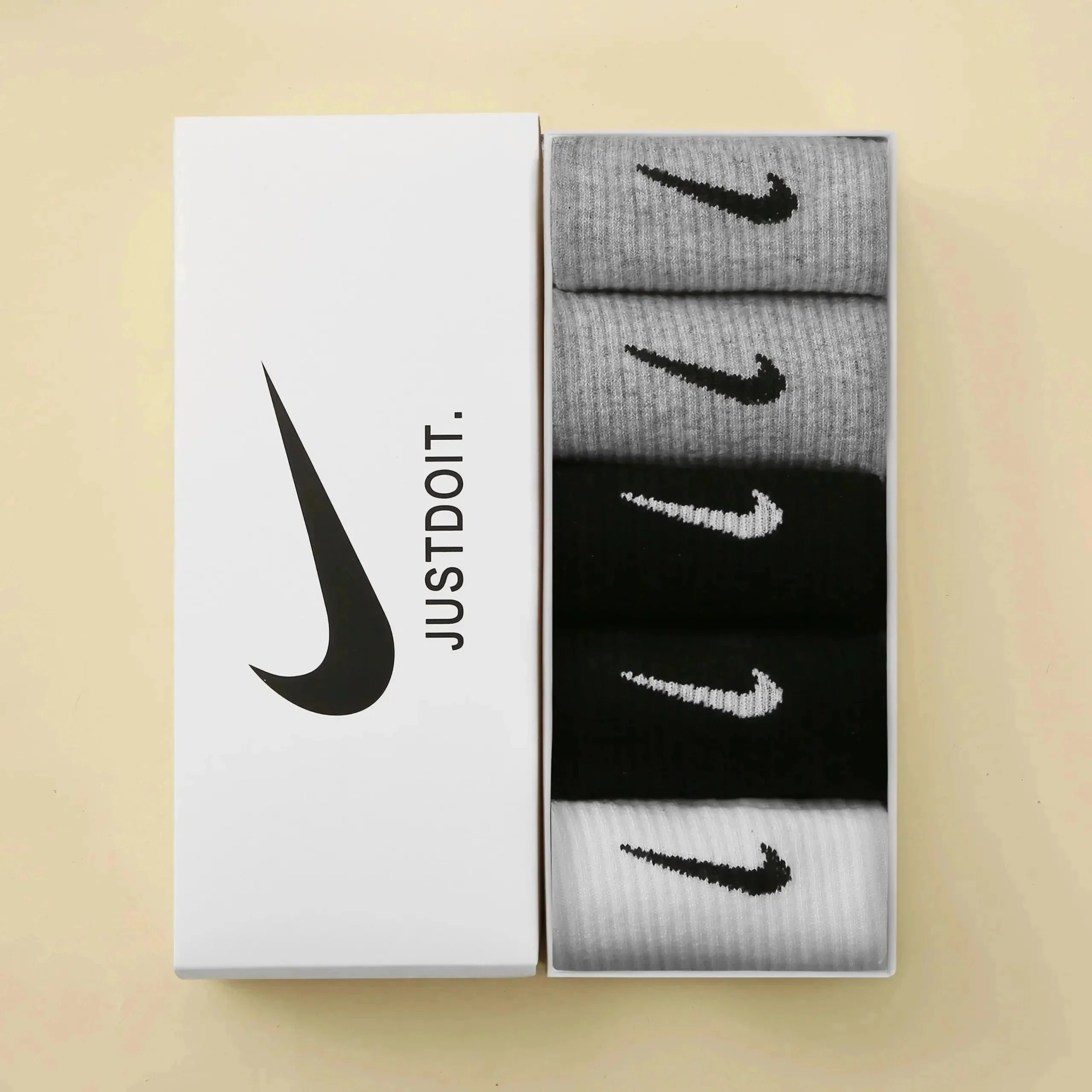 Nike branded socks in gift box