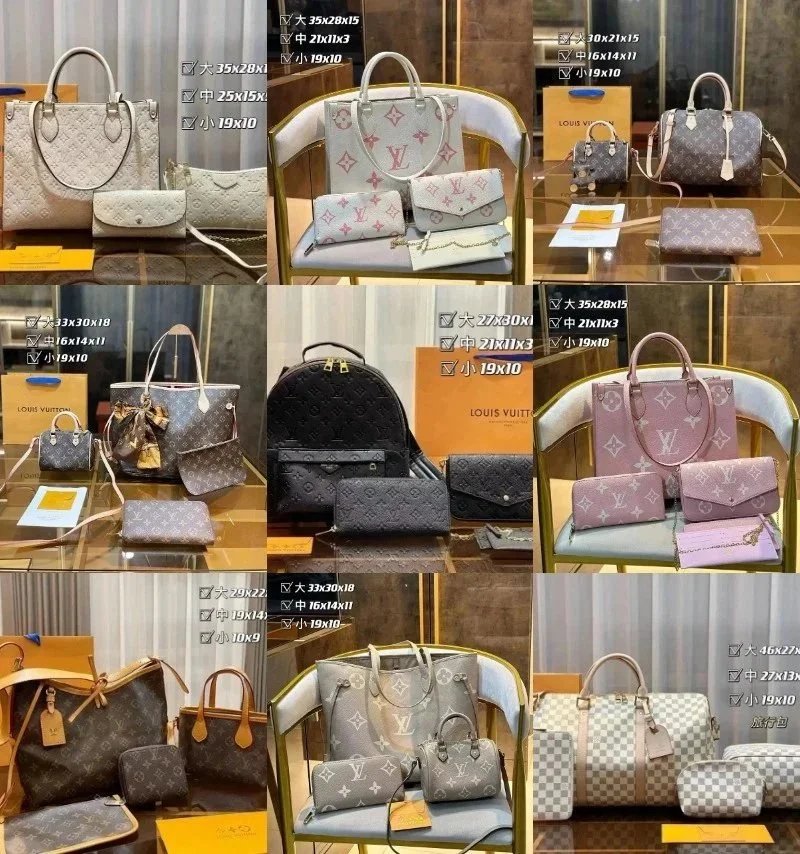 Louis Vuitton Monogram Pattern Handbags and Accessories Collection