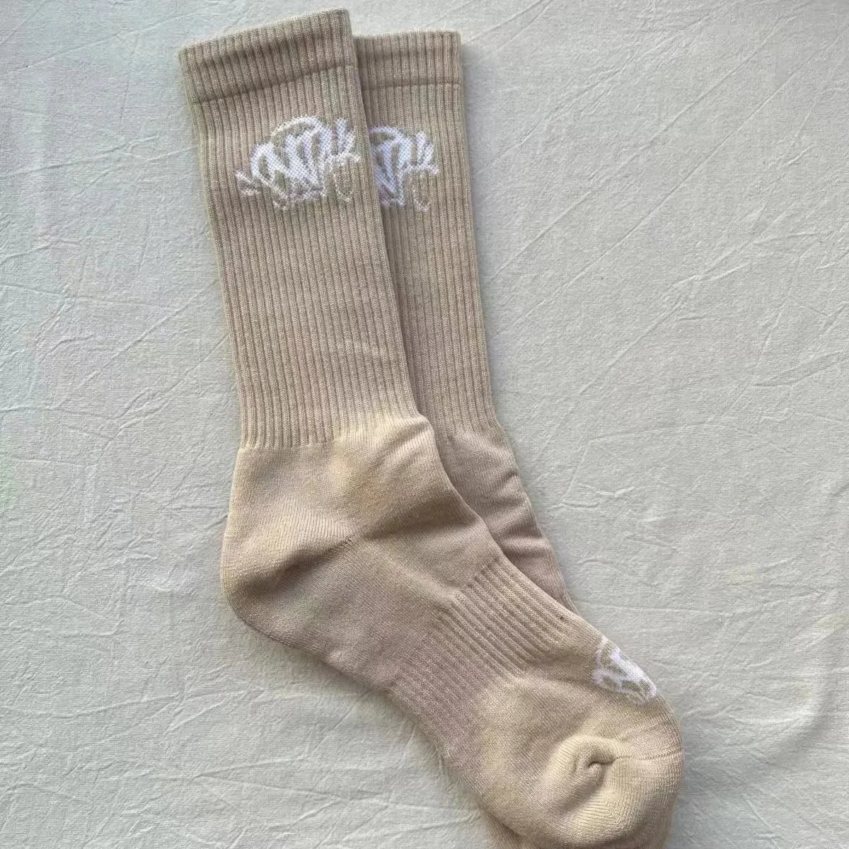 The Hundreds Pig Beige Socks