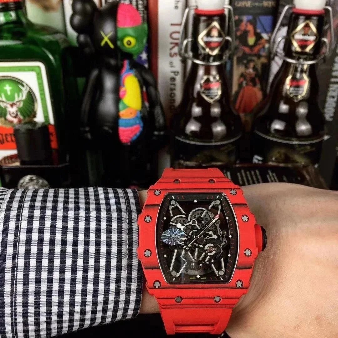 Richard Mille Skeleton Dial Tonneau Sport Watch product photo 2