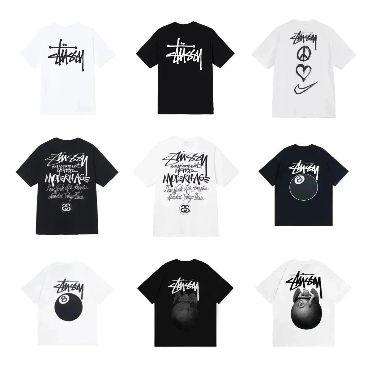 Stüssy 8 Ball Graphic T-Shirt