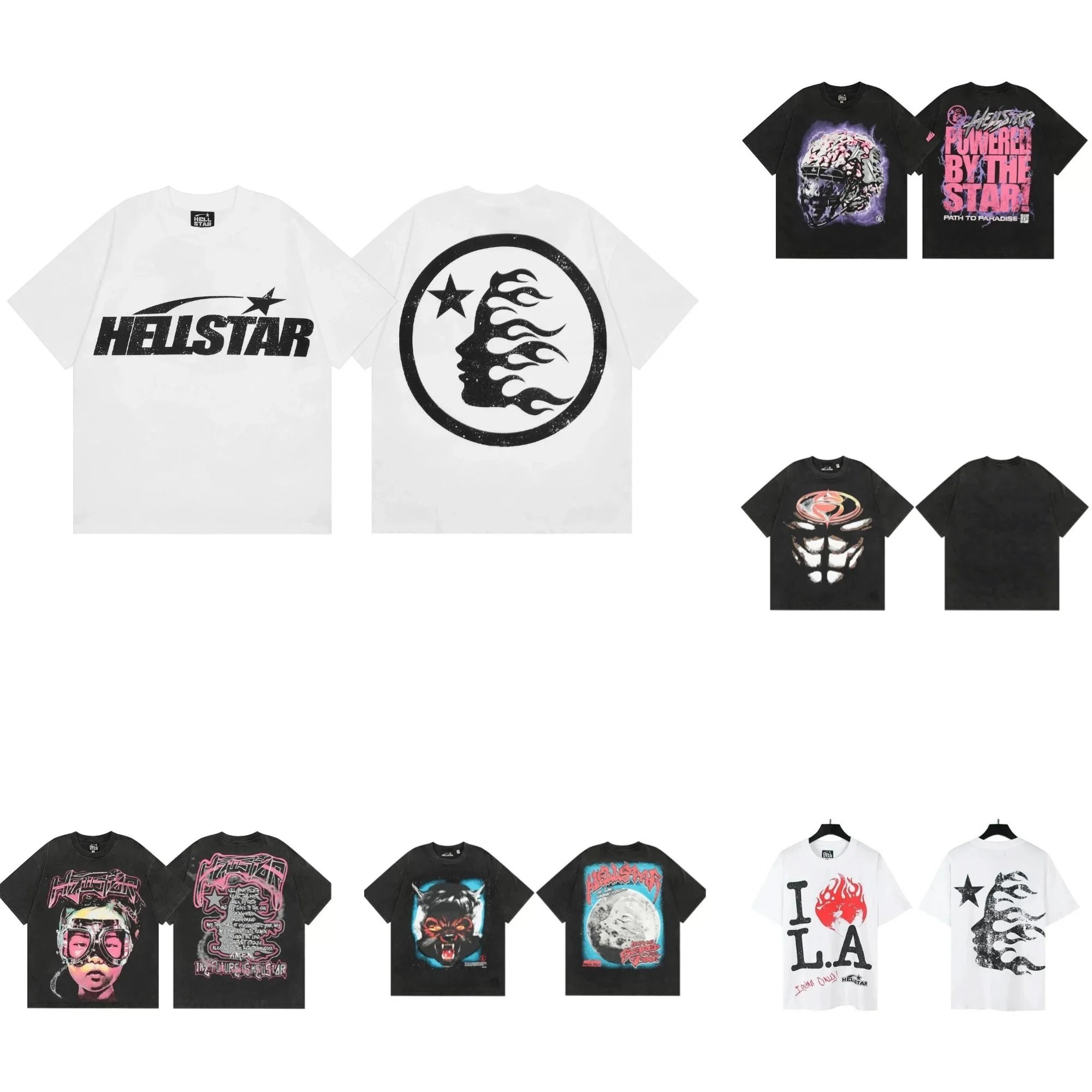 Hellstar Casual T-Shirt — RSUMMERT-SHIRT2025STYLE