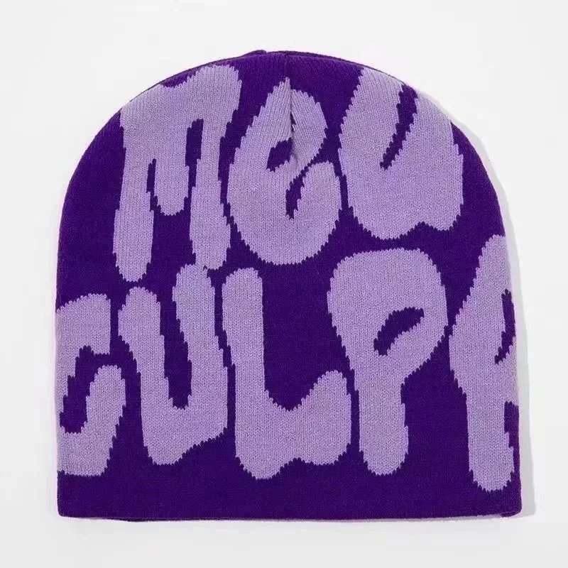 Autumn Winter Fashionable Knitted Hat photo 3