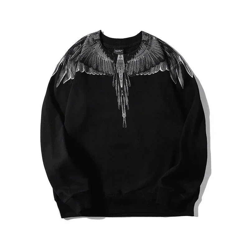 Marcelo Burlon Wings Print Hoodie and Sweatshirt product photo 4