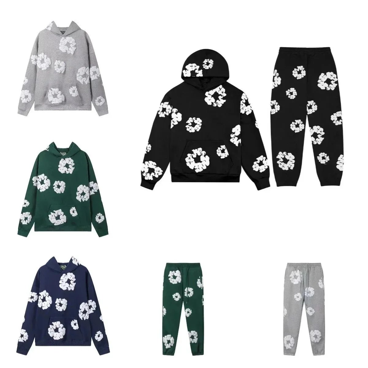 Denim Tears Cotton Wreath Hoodie