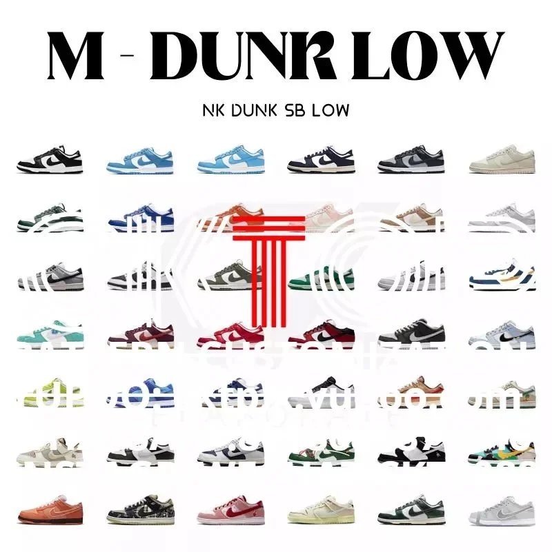 Nike Dunk Low Sneakers — Multiple Colorways product photo 2