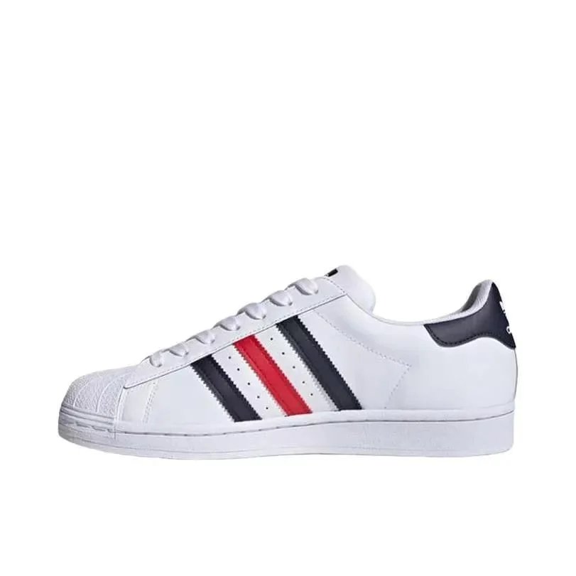 adidas Superstar Low White Navy Red GZ3741