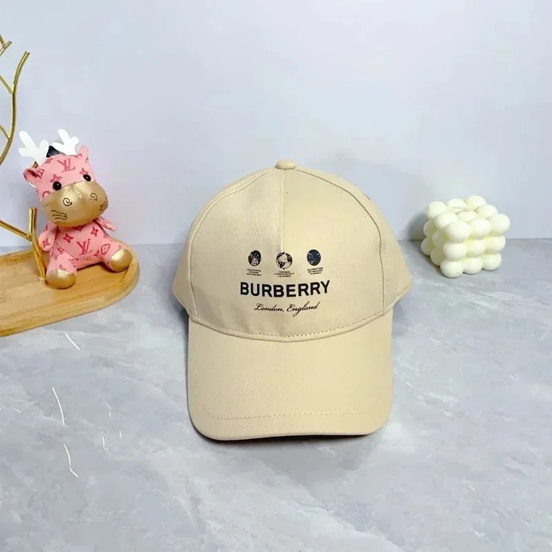 Burberry Graphic Logo and Check Brim Baseball Caps product photo 2