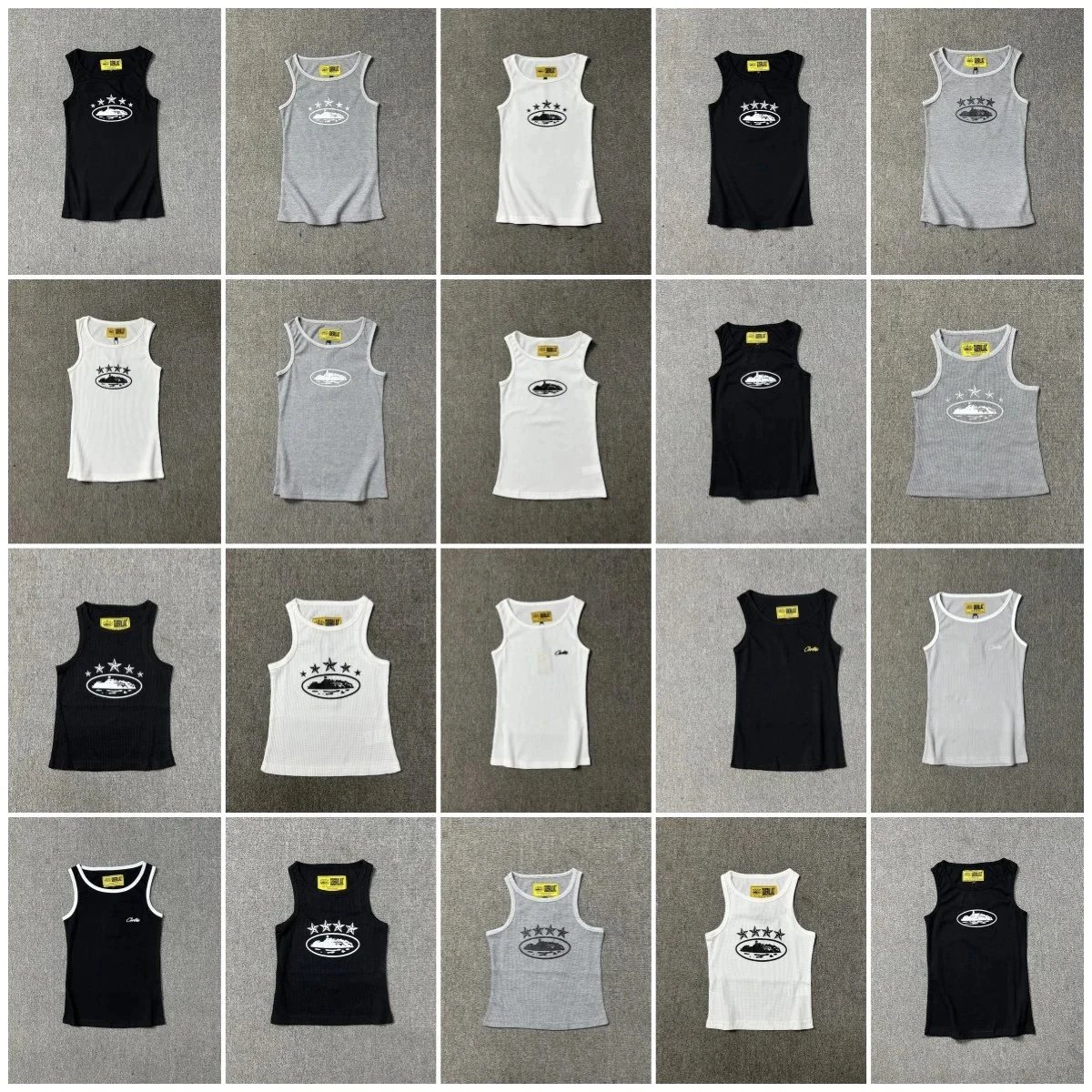 Corteiz Graphic Print Sleeveless Tank Top