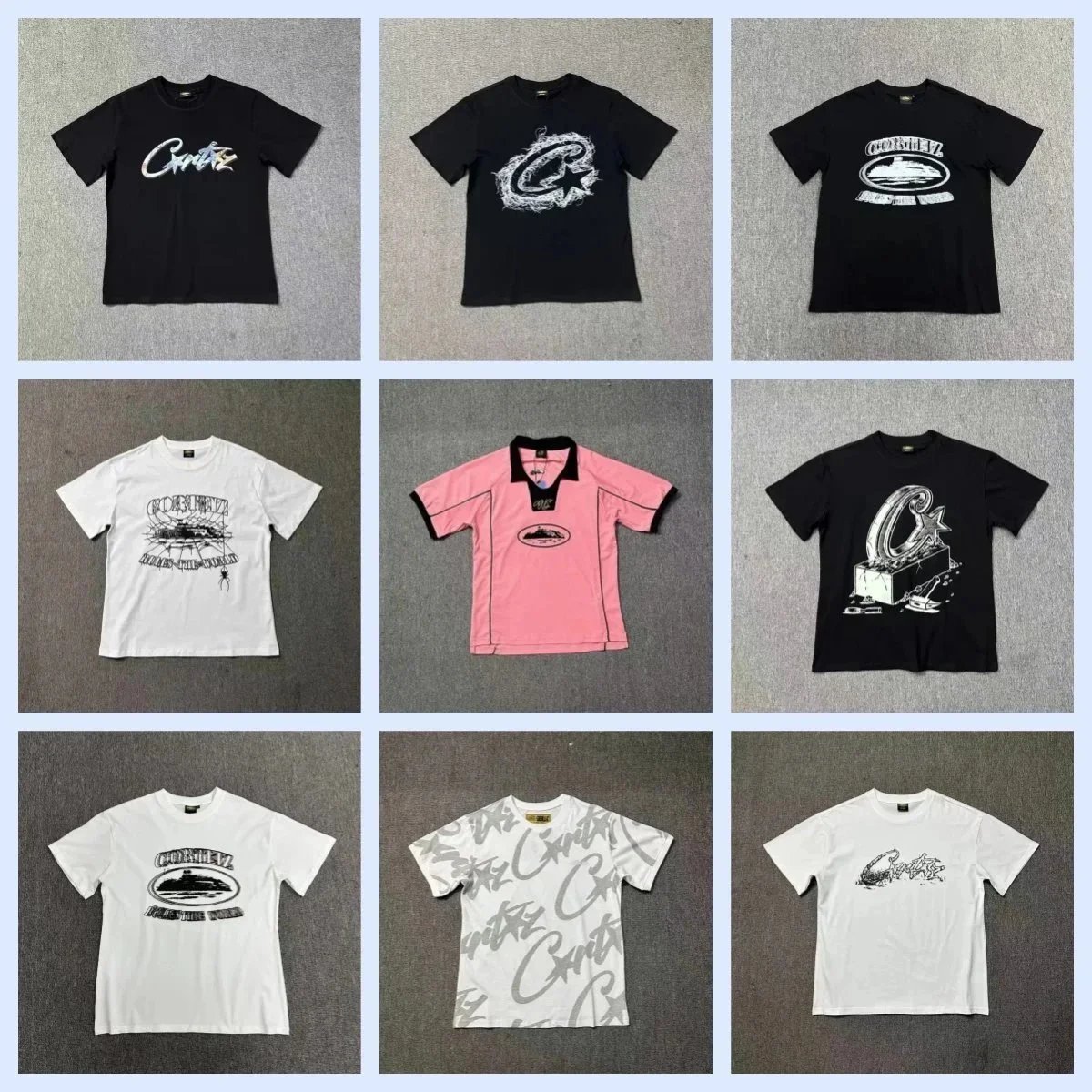 Corteiz Graphic Print T-Shirt Collection