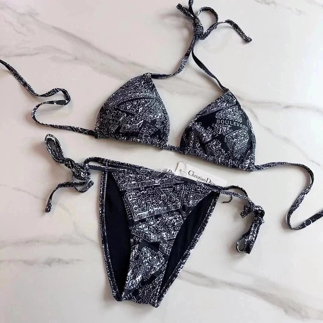 Christian Dior Star Print Two-Piece Swimsuit - 6/46