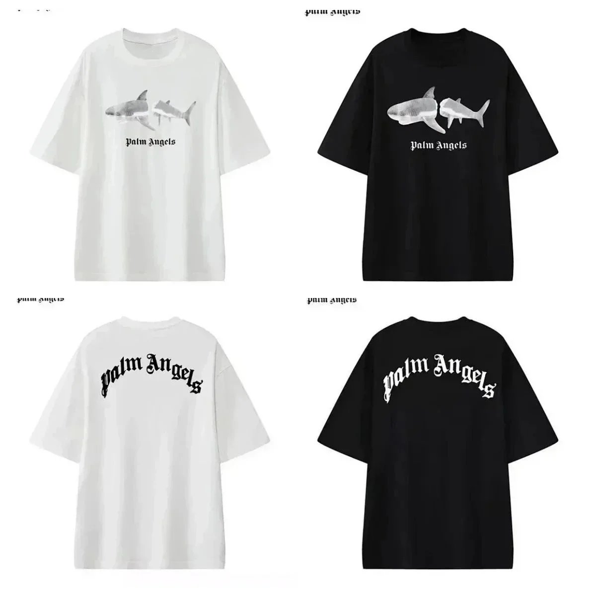 Palm Angels Shark Graphic T-Shirt