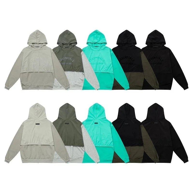Essentials Colorblock Pullover Hoodie