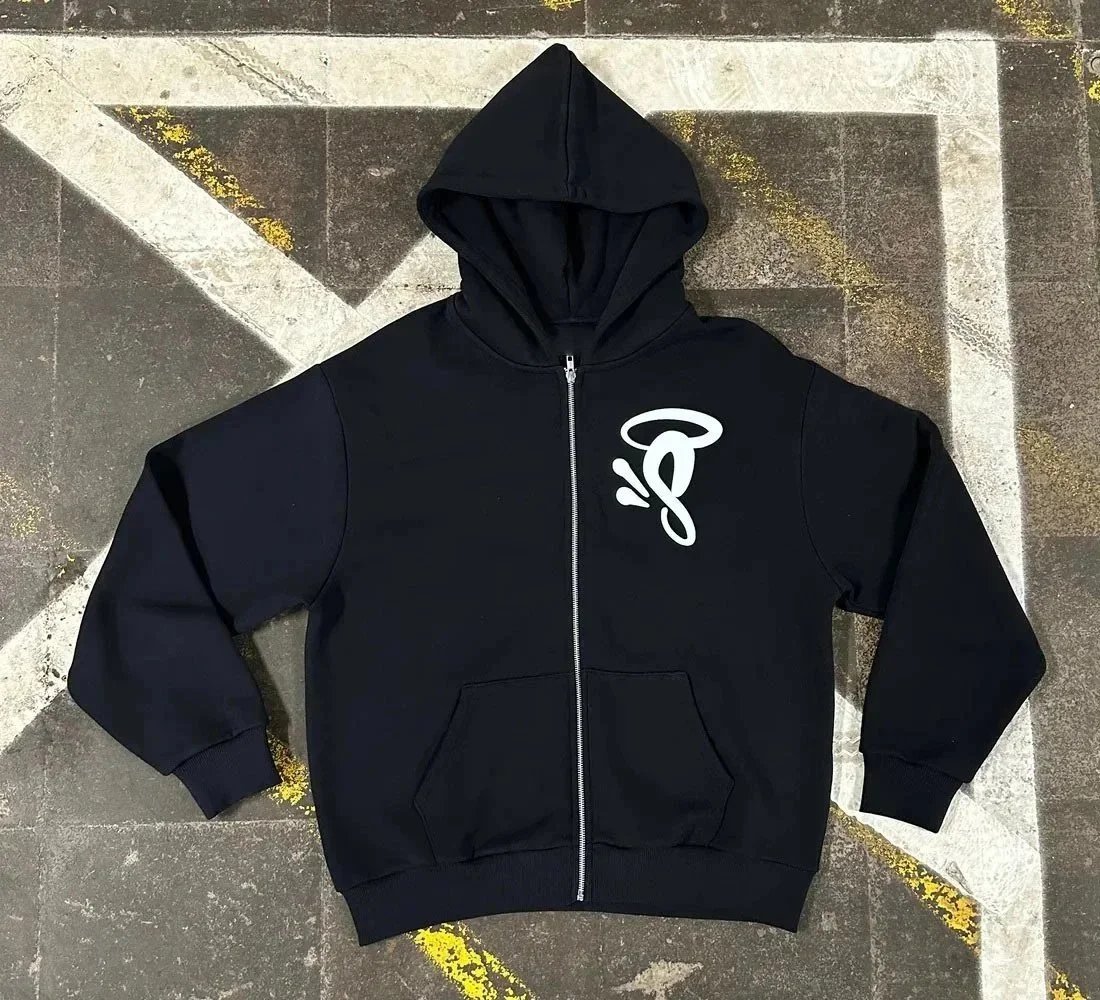 SYNA Hoodie And Jogger Set Black Gray Heather Navy Blue White Sporty