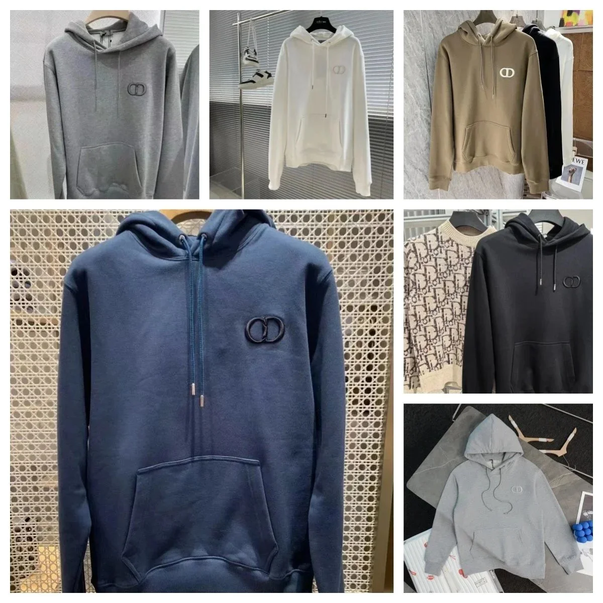 Loose hooded sweatsh