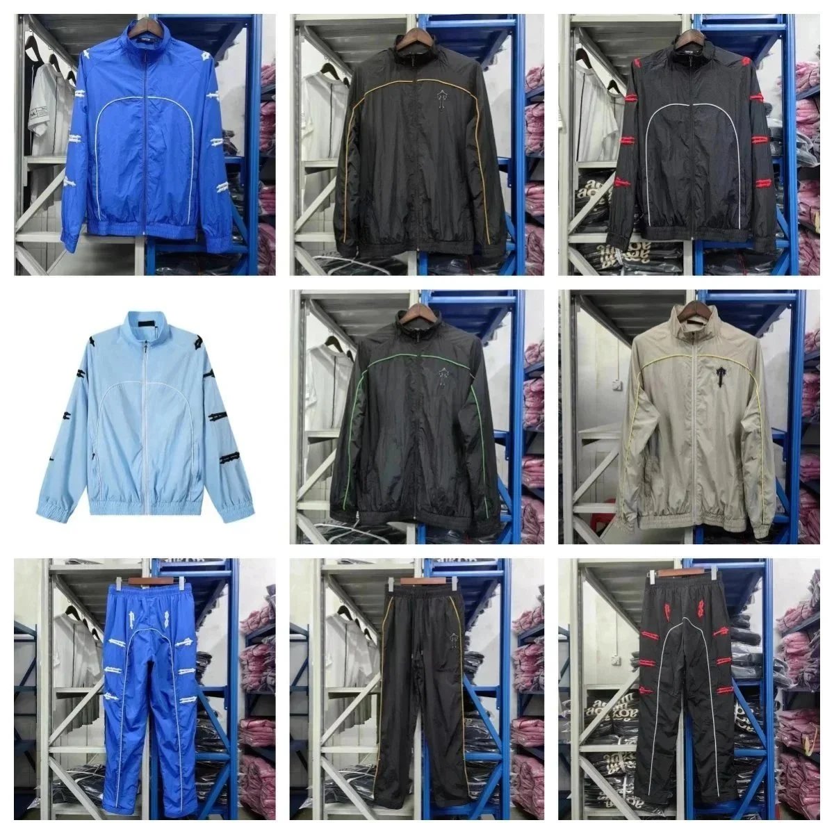 Trapstar Windbreaker and Track Pants Matching Set