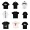 Fashion short sleev